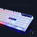 lighted keyboard and mouse