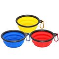 collapsible silicone pet bowl