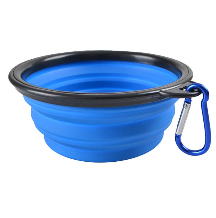 collapsible silicone pet bowl