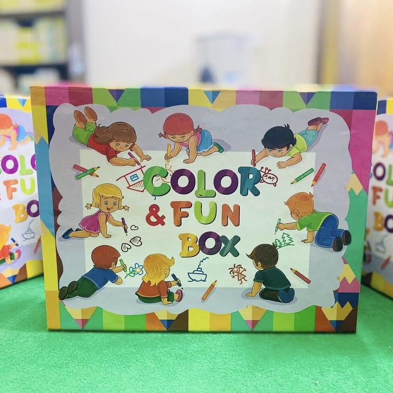 Colour & Fun Box (রং করার বই)